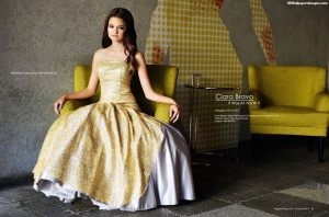 Ciara Bravo Yellow Dress Photoshoot Images, Pictures, Photos, HD ...
