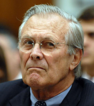 were is donald rumsfeld