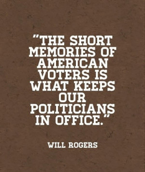 will rogers quotes on politicians