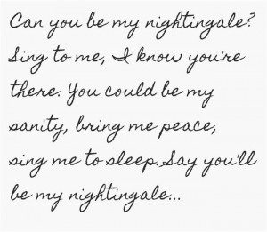 Demi Lovato Song Quotes Nightingale 