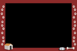 Dog Bone Border Clip Art