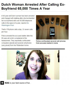 Overly attached ex-girlfriend