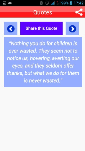 View bigger - Parenting Quotes 4 Best Parent for Android screenshot