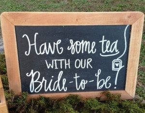 Bridal Shower Tea Party Ideas