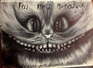 Alice In Wonderland Series - The Cheshire Cat by 3mily3motional on ...