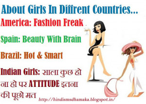 Funny Quotes Cartoon Wallpaper, Funny Attitude of Girls Cartoon Images