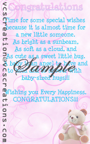 Baby Shower Greetings