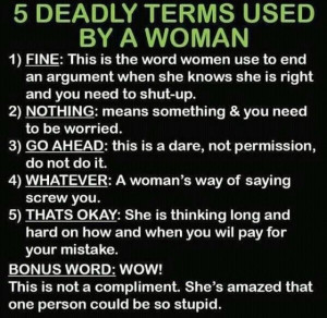 For the guys. no offense girls...