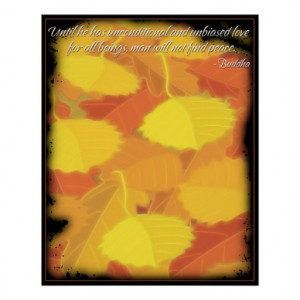 Buddha Love Quote Poster
