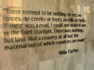 Willa Cather quote