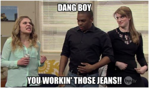 Studio C. 'Nuff said. dang boy you workin those jeans!!!!!