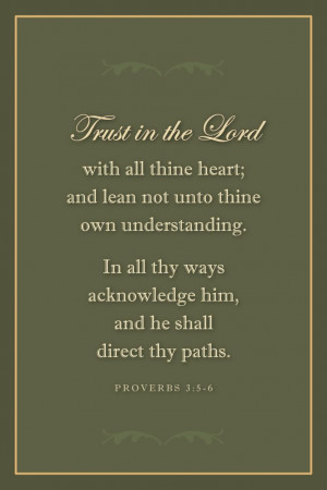 Ryan's LDS Quotes — Trust in the Lord #Mormon #LDSQuotes