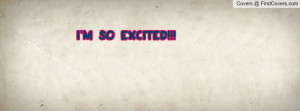 so EXCITED Profile Facebook Covers