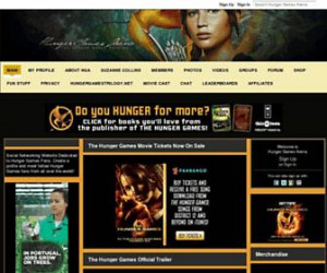 hungergamesarena.com Hunger Games Arena - Hunger Games Social Network