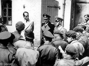 1946 Nuremberg Tribunal On day 84 Hermann Goering is cross examined