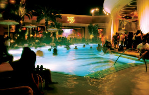 Pool Party at Night