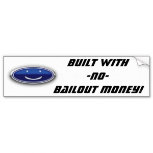 Chevy Vs Ford Funny Quotes Ford! bumper stickers