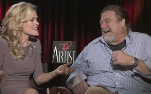 John Goodman And Missi Pyle In The Artist