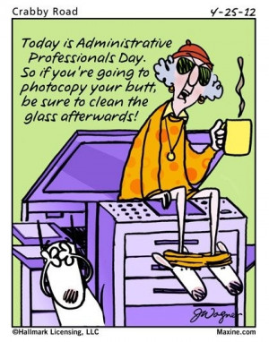 Administrative professionals dayGirlluv Maxine, Administration ...