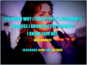 INFJs & THEIR QUOTES: KATE WINSLET FOR MORE CELEBRITY QUOTES & CONTENT ...