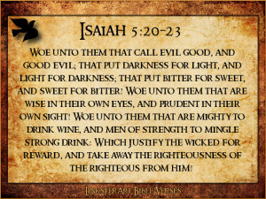 evil called good good called evil