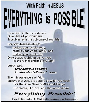 Jesus faith in jesus