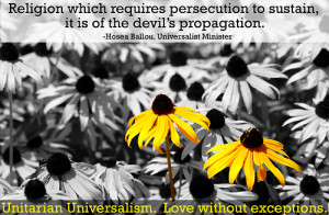 Unitarian Universalism.Photo: Morguefile free license.Quote: UU Quotes ...