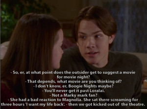 gilmore girls pop culture references