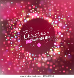 pink and green christmas background