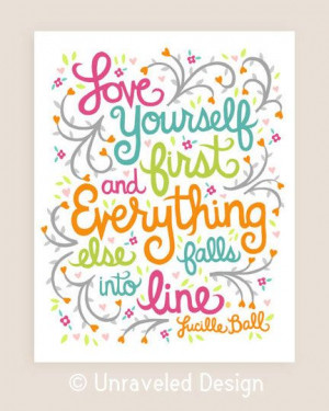 11x14in Lucille Ball Quote Illustration Print. by unraveleddesign, $35 ...