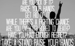 Sick Of It by Skillet -S