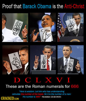 Re: Proof that Barack Obama is the Anti Christ