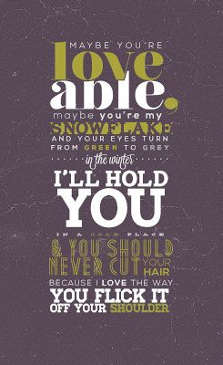 ... beautiful you are to me or maybe i m just in love when you wake me up