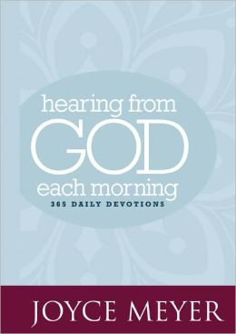 ... from God Each Morning: 365 Daily Devotions (Faith Words) Joyce Meyer