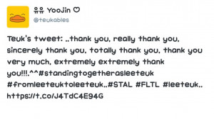 source lee teuk @ special1004 special js1004 translated by yoojin ...