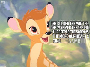 Cute Quotes From Bambi. QuotesGram
