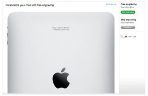 iPad Engraving Ideas