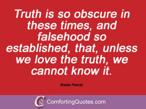 Blaise Pascal Sayings