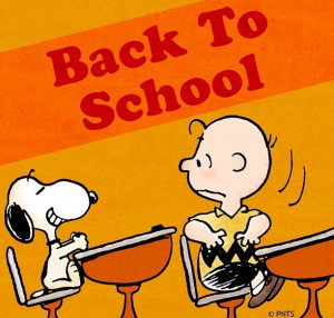 Back to school via www.Facebook.com/Snoopy