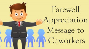 Farewell Message Co Worker