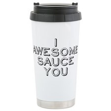 awesomesauce3 Stainless Steel Travel Mug for