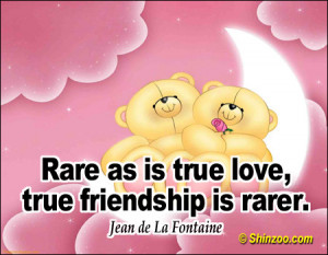 Rare True Love Friendship...