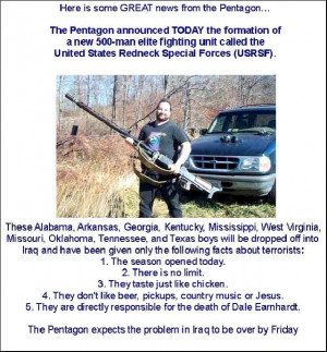 hillbilly sayings and quotes | REDNECK SPECIAL FORCES