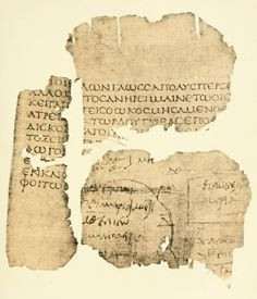 2nd-century fragment of the second book of the Iliad. (Papyrus ...