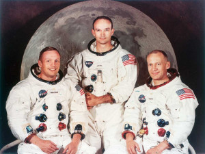 Apollo 11 Crew: Neil Armstrong, Michael Collins, and Edwin 'Buzz ...