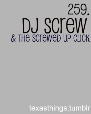 DJ Screw & the Screwed Up