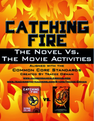 Catching Fire Movie Activities on www.hungergameslessons.com