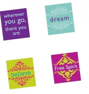 Quotes and Sayings Funky Pallette -(1x1) One Inch Pendant Images - BUY ...