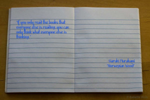 Tags: books , Haruki Murakami , Norwegian Wood , Quote Notebook