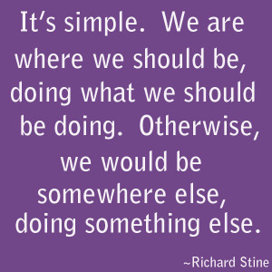 really love this quote. It's so true! Thinking about this helps me ...